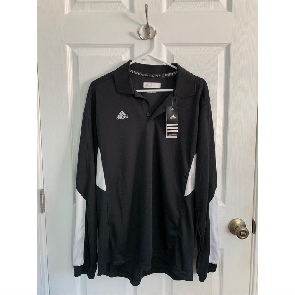 Adidas Climalite L/S Sideline Polo